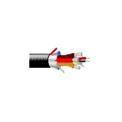 Belden 1512C, 24 AWG, 8 Pair, Individually Shielded, Flexible Audio Cable