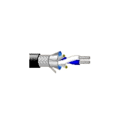 Belden 1696A, 22 AWG, 1 Pair, Overall Shielded, Datalene Insulation, Audio Cable